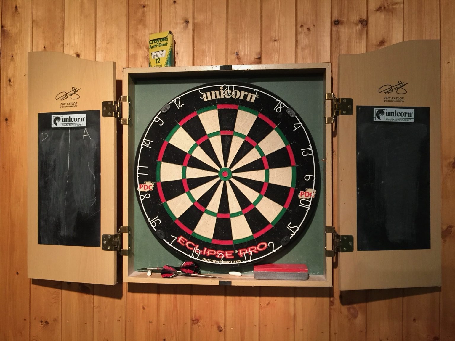 Dart board