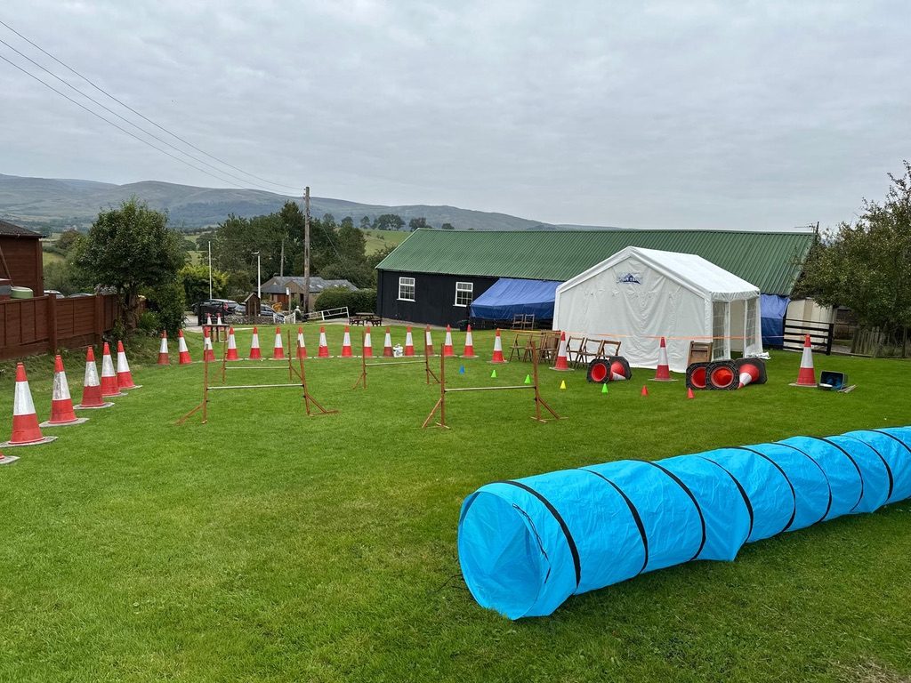 Outdoor show area